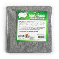 Wool Ironing Mat  9" x 9"  PQT0909WOOLMAT