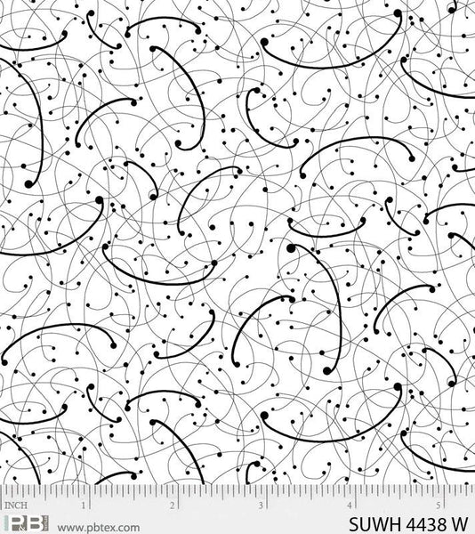 P&B Summertime Whites 108in Wide Back SUWH4438W  @ $17.00 / Yard