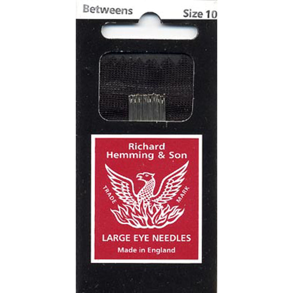 Richard Hemming & Son Sharps Needles Size: 10