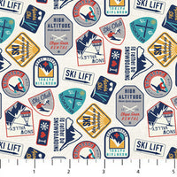 Hit The Slopes 22816-12  $9.00 / yard