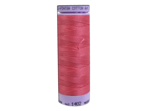 Mettler Silk Finish Cotton Thread 50 wt. 164 yd. #1402 Persimmon