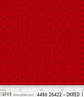 Basically Hugs Hexies 4486_26422_DKRED1 $9.00 / yard
