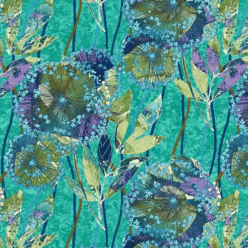 Feather & Flora 4496-76 @ $9.00 / yard