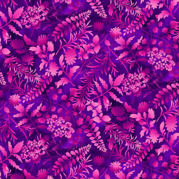 Butterfly Paradise 4925-55 Purple @ $9.00 / yard