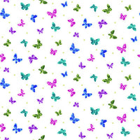 Sweet Perfume 4994-1 White @ $9.00 / yard