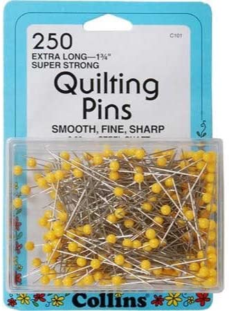 Collins Quilting Pins 250 count