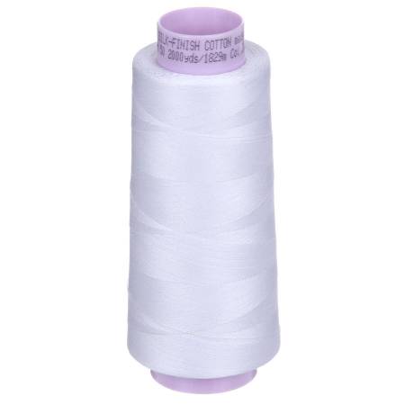 Mettler Silk Finish Cotton Thread 50 wt. 2000 yd. #2000 White
