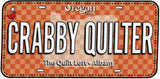 Row by Row License Plates - Evil Mad Quilter & The Quilt Loft