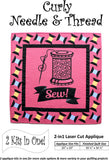 Curly Needle & Thread