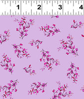 Radiance Spring Sprigs Light Purple Y2937-26 @ $9.00 / yard