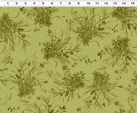 Autumn Air Harvest Tonal Dark Olive Y3001-25 @ $9.00 / yard