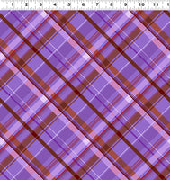 Autumn Air Pretty Plaid Purple Y3003-27 @ $9.00 / yard