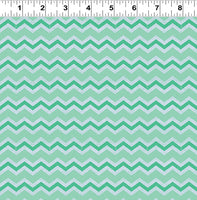 Snarky Cats Chevron Turquoise Y3060-101 @ $9.00 / yard