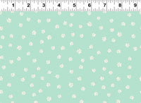 Snarky Cats Paw Prints Light Turquoise Y3061-100 @ $9.00 / yard