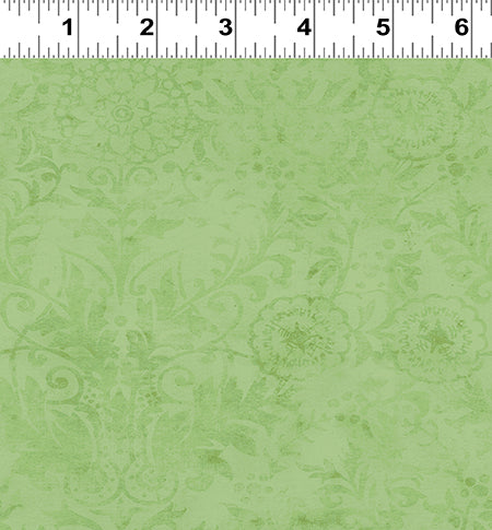 Snarky Cats Damask Tonal Light Green Y3063-20 @ $9.00 / yard