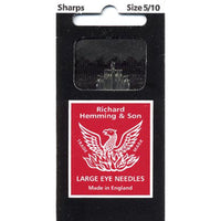 Richard Hemming & Son Sharps Needles Size: 5/10