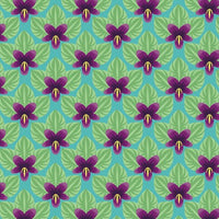 New Jersey State Flowers "Violet" IBFDES30DSF-1 $9.00 / yard