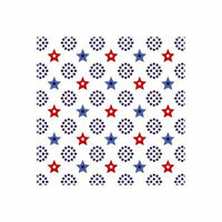 Studio E Fabrics RED WHITE STARRY BLUE 3986-10 @ $9.00 / yard