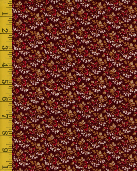 St. Louis (c. 1840-1885) - Packed Floral  26834-WIN1 $9.00 / yard