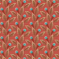 Around The Roses Y2722-40 @ $9.00 / yard