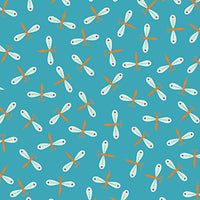 Summer Sampler Dragonflies Sky Y2992-98 @ $9.00 / yard